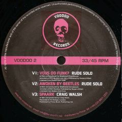 Rude Solo / Craig Walsh - Rude Solo / Craig Walsh - Voodoo 2 - Voodoo Records