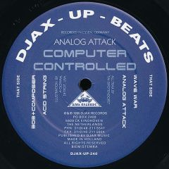 Computer Controlled - Computer Controlled - Analog Attack - Djax