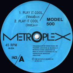 Model 500 - Model 500 - Play It Cool - Metroplex
