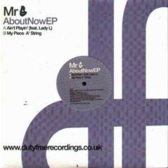 Mr G - Mr G - About Now EP - Duty Free