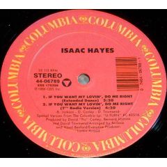 Isaac Hayes - Isaac Hayes - If You Want My Lovin' - Columbia