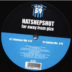 Hatshepshut - Hatshepshut - Far Away From Giza - 59 Records