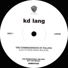 Kd Lang - Kd Lang - The Consequences Of Falling - Warner Bros