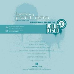 Lenny Fontana Feat. Byron Stingly - Lenny Fontana Feat. Byron Stingly - I'Ll Give You - Velvet Disco