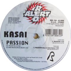 Kasai  - Kasai  - Passion - Red Alert