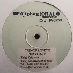 Trevor Loveys - Trevor Loveys - Sky High - Ephemoral Recordings