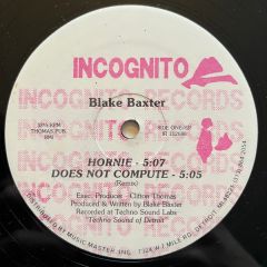 Blake Baxter - Blake Baxter - EP - Incognito Records