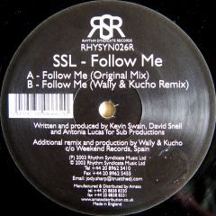 SSL - SSL - Follow Me (Disc 2) - Rhythm Syndicate