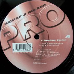 Ingmar & Roland - Ingmar & Roland - Cloaking Device - PRO