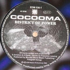 Cocooma - Cocooma - District Of Power - EDM