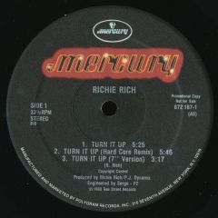Richie Rich - Richie Rich - Salsa House / Turn It Up - Mercury