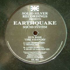 Earthquake Sound System - Earthquake Sound System - Sunrise (The 4 Dawns) - Solid Silver