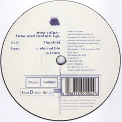 Mea Culpa - Mea Culpa - Time & Motion EP - Four D 5