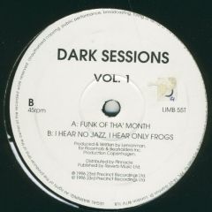 Dark Sessions - Dark Sessions - Vol. 1 - Limbo Records