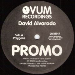 David Alvarado - David Alvarado - Polygons - 	Ovum Recordings
