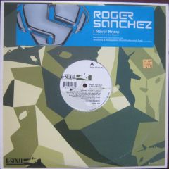 Roger Sanchez - Roger Sanchez - I Never Knew - R-Senal