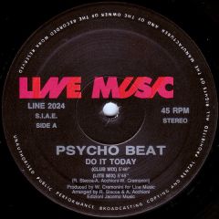 Psycho Beat - Psycho Beat - Do It Today - Live Music