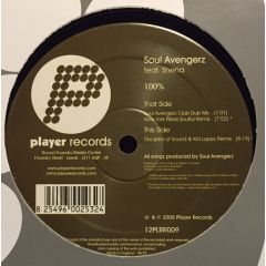 Soul Avengerz Feat. Shena - Soul Avengerz Feat. Shena - 100% - Player Records