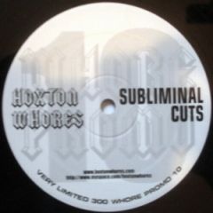 Hoxton Whores - Hoxton Whores - Subliminal Cuts - White