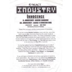 Davide Carbone - Davide Carbone - Innocence - Industry