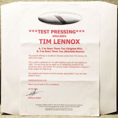 Tim Lennox - Tim Lennox - I'Ve Seen Them Too - Soulstorm