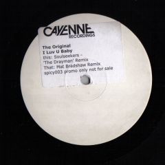 The Original - The Original - I Luv U Baby - Cayenne Recordings