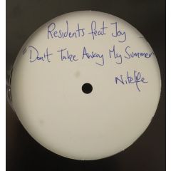 Residents Ft Joy - Residents Ft Joy - Don't Take Away My Summer - Nitelife