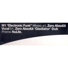 M1 - M1 - Electronic Funk (Remixes Pt3) - Nulife