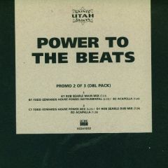 Utah Saints - Utah Saints - Power To The Beats (Promo 2 Of 3) - Echo