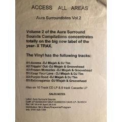 Various - Various - Access All Areas - Aura Surround Soundbites Vol. 2 - Aura Surround Sounds