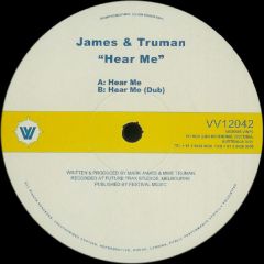 James & Truman - James & Truman - Hear Me - Vicious Vinyl
