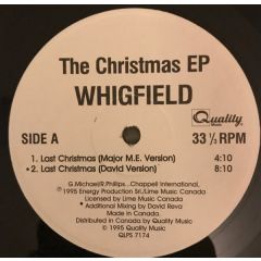 Whigfield - Whigfield - The Christmas EP - 	Quality Music