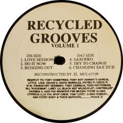 El Mulaton - El Mulaton - Recycled Grooves Volume 1 - 	Recycled Grooves
