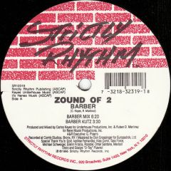 Zound Of 2 - Zound Of 2 - Barber - Strictly Rhythm