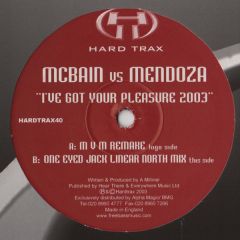 Mcbain Vs Mendoza - Mcbain Vs Mendoza - I'Ve Got Your Pleasure 2003 - Hardtrax