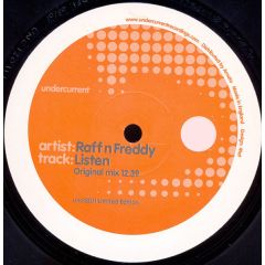 Raff 'N' Freddy - Raff 'N' Freddy - Listen - Undercurrent Recordings