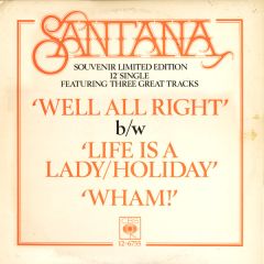 Santana - Santana - Well All Right - CBS