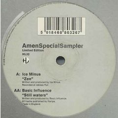 Ice Minus / Basic Influence - Ice Minus / Basic Influence - Amen Special Sampler - Hard Leaders