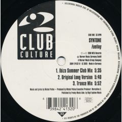 Syntone - Syntone - Feeling - Club Culture