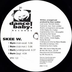 Skee W - Skee W - Burn - Dance Baby