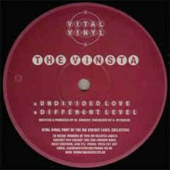 The Vinsta - The Vinsta - Undivided Love / Different Level - Vital Vinyl