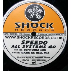 Speedo - Speedo - All Systems Go - Shock Records