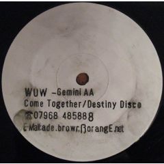 Gemini - Come Together - Wow Records