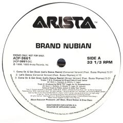 Brand Nubian - Brand Nubian - Come On & Let's Get Down - Arista