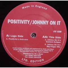 Positivity / Johnny On It - Positivity / Johnny On It - Positivity / Johnny On It - Choci's Chewns