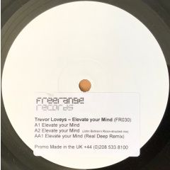 Trevor Loveys - Trevor Loveys - Elevate Your Mind - Freerange Records