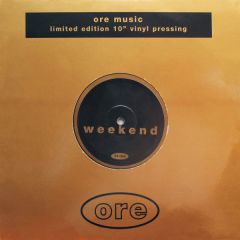 Todd Terry Vs Dancin Divaz - Todd Terry Vs Dancin Divaz - Weekend 1995 - Ore Music
