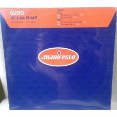 Gusto - Gusto - Let's All Chant - Manifesto