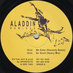 Aladdin (Aphrodite) - Aladdin (Aphrodite) - We Enter / So Good (Remixes) - Aladdin