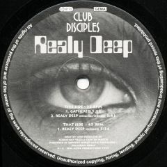 Club Disciples - Club Disciples - Really Deep - EDM